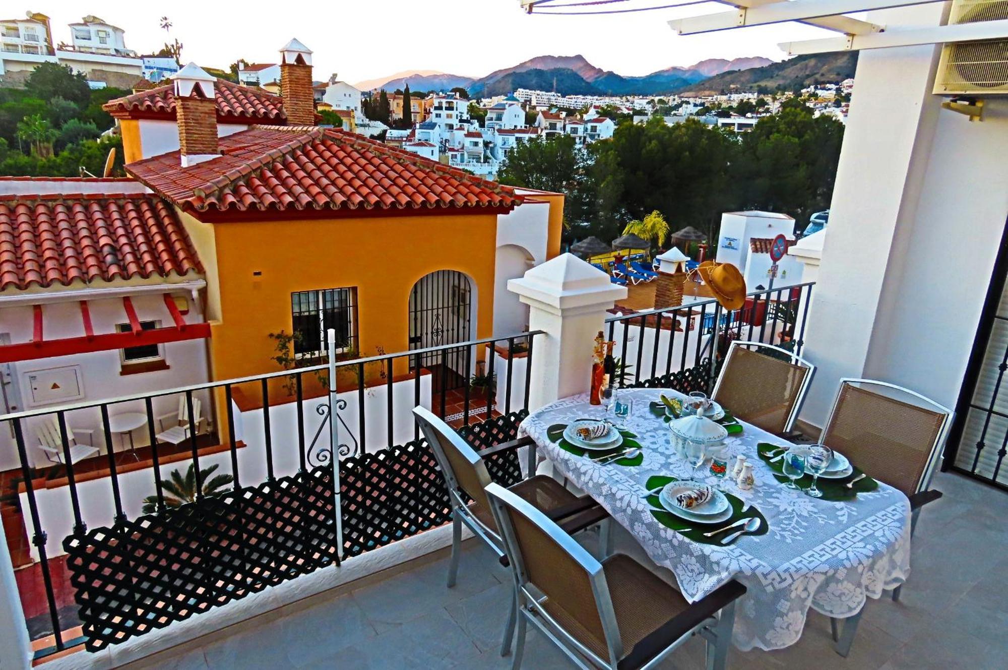 Apartament Aljamar 3B Nerja Zewnętrze zdjęcie